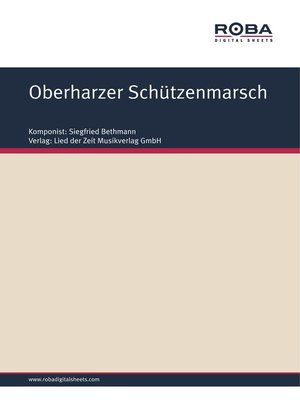 cover image of Oberharzer Schützenmarsch